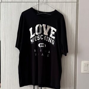 Love Moschino Black Short Sleeve Tee